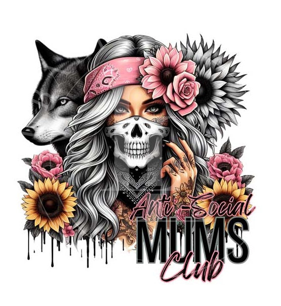 Motiv " MUMS CLUB " ArtNr.: DEH